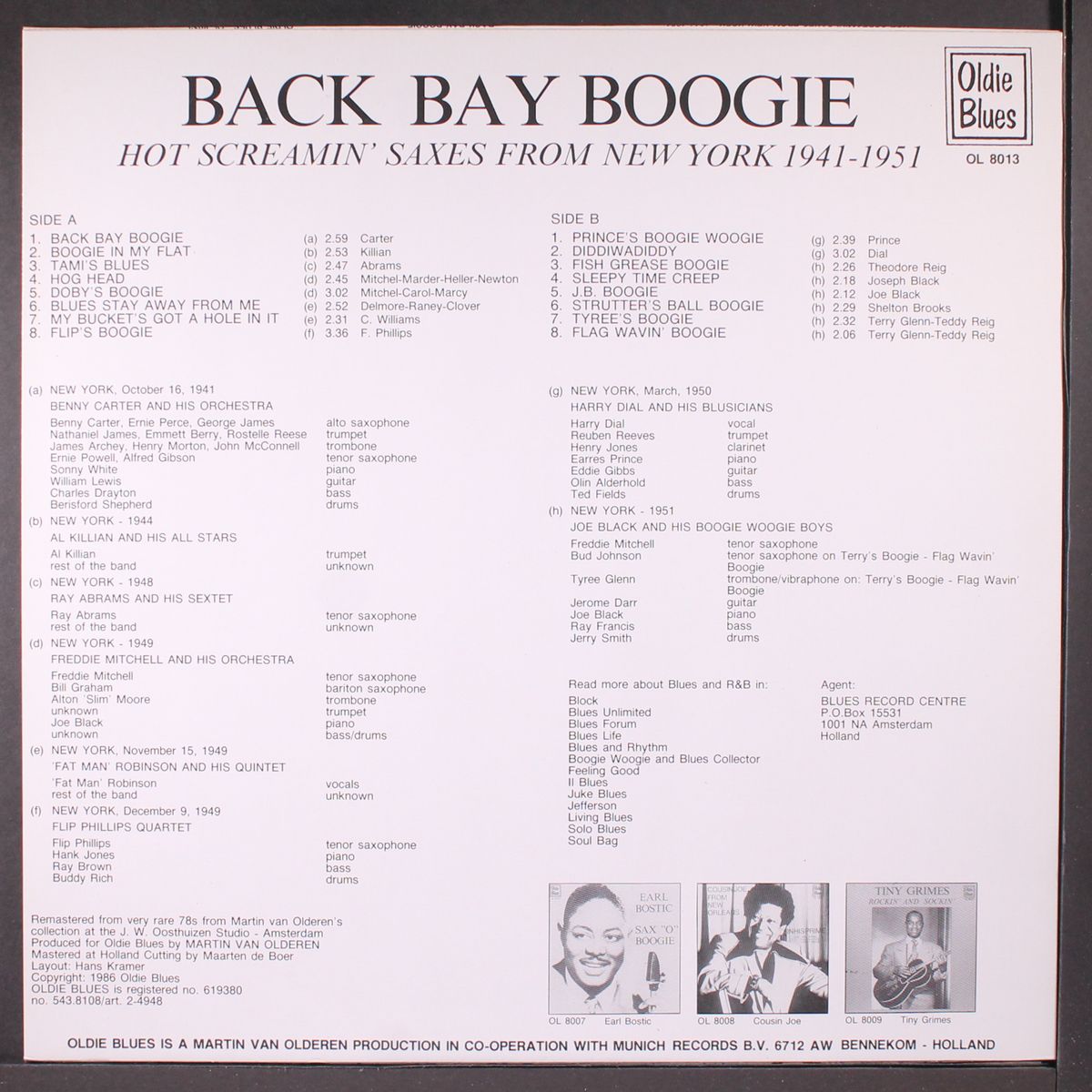 back bay boogie by VARIOUS