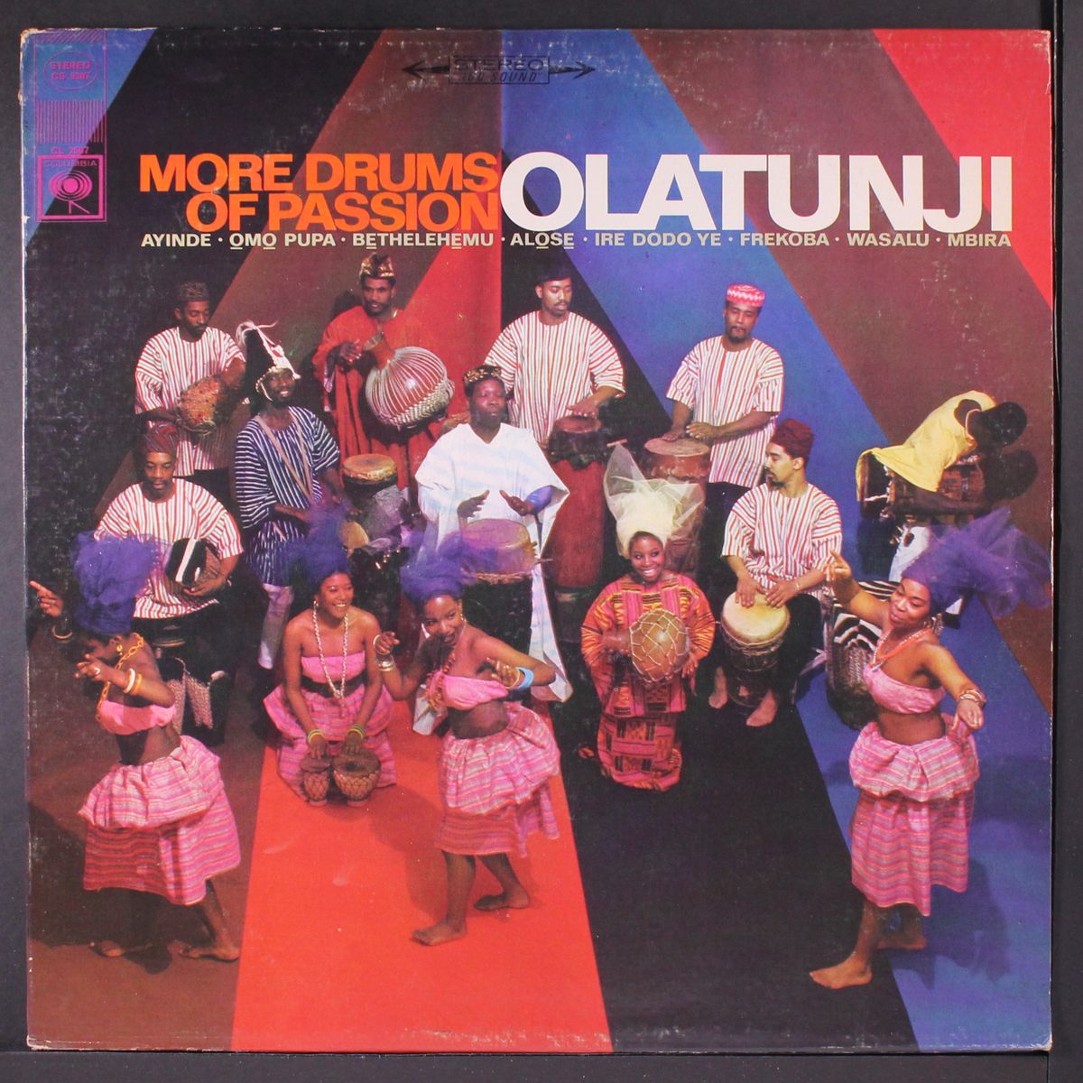 more drums of passion by OLATUNJI
