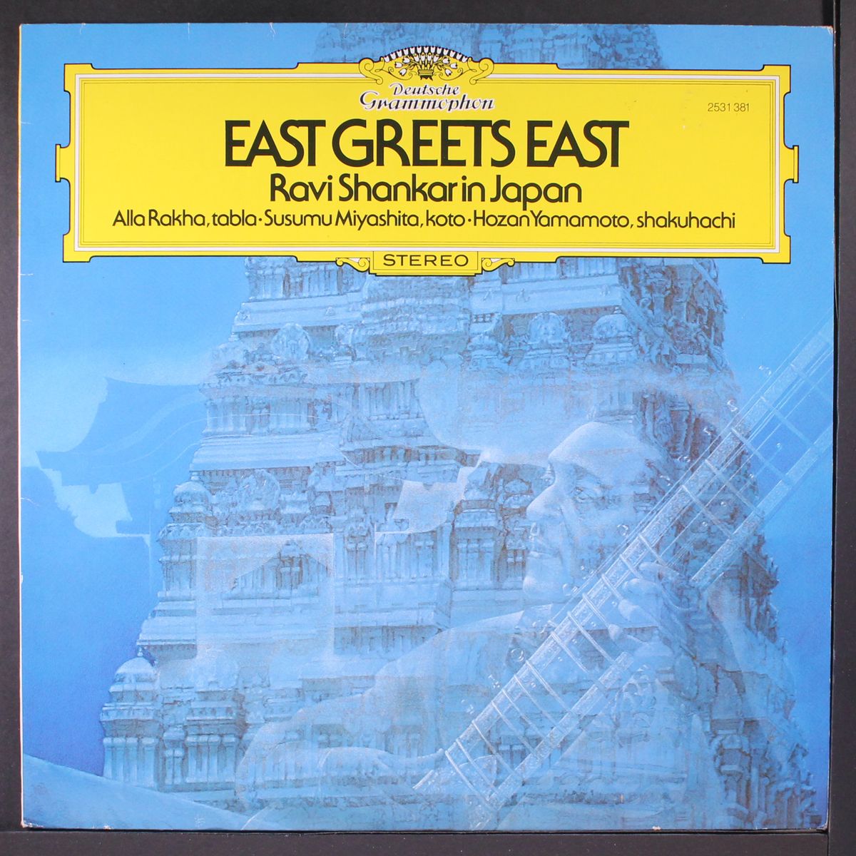east greets east by RAVI SHANKAR