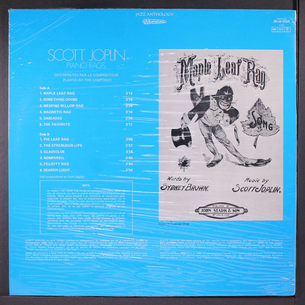 ragtime, vol. 1 by SCOTT JOPLIN