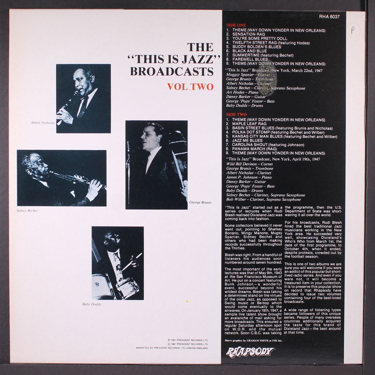 this is jazz broadcasts, vol. 2 by VARIOUS