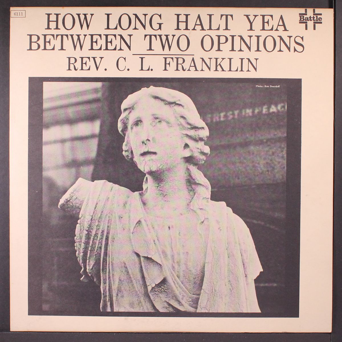 how long halt yea between two opinions by REV. C.L. FRANKLIN