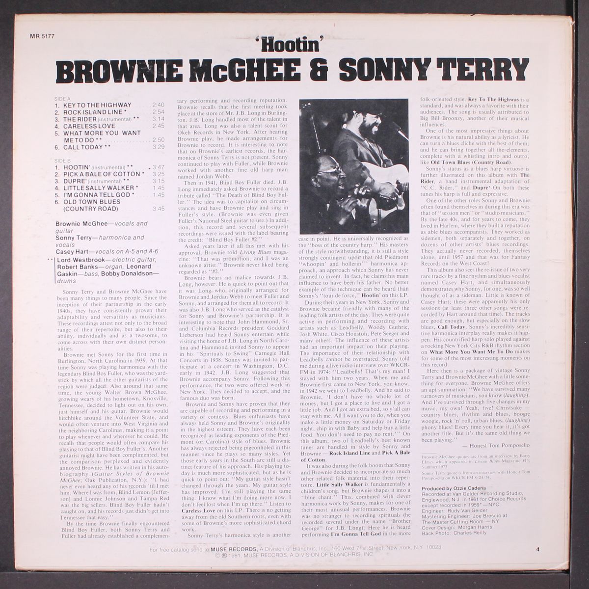 hootin' by BROWNIE MCGHEE & SONNY TERRY