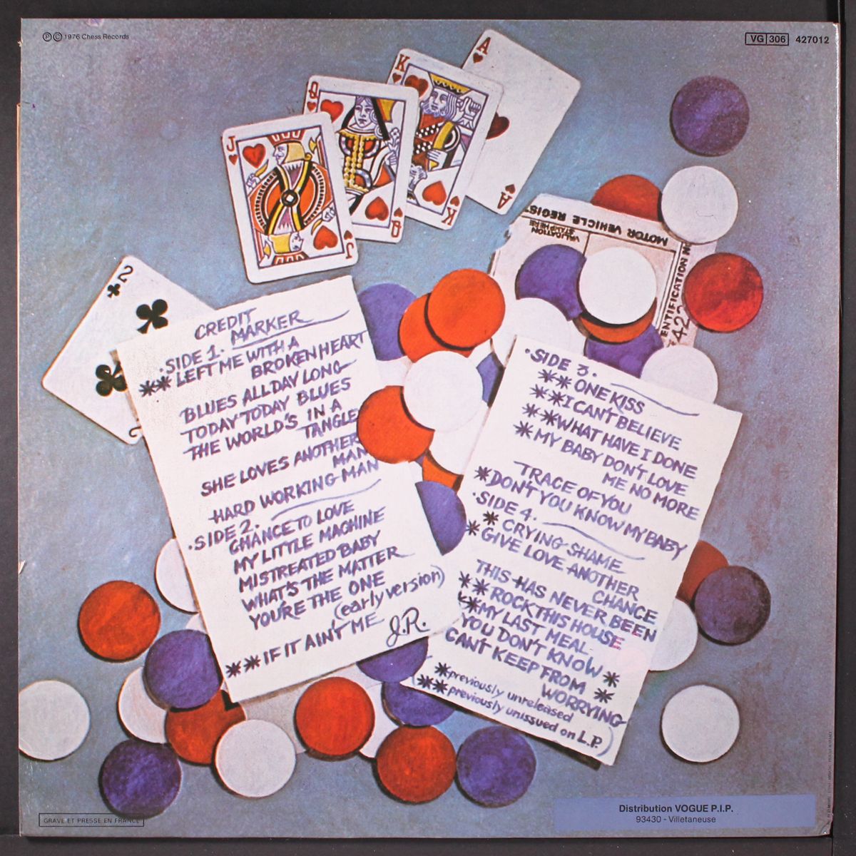 chess masters blues series by JIMMY ROGERS