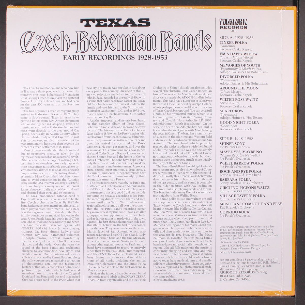 texas czech-bohemian bands by VARIOUS