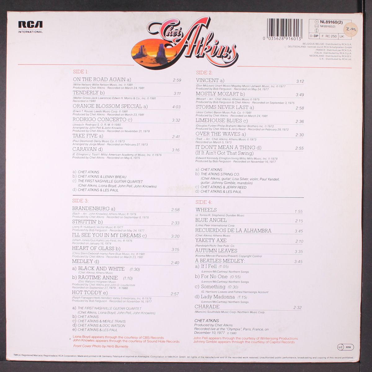 a man and his guitar by CHET ATKINS