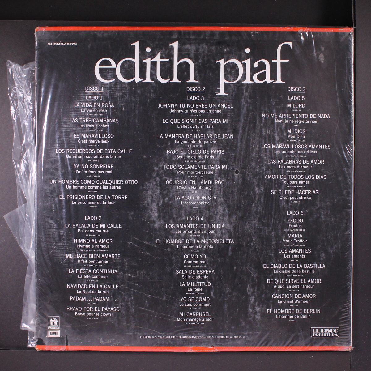 edith piaf 3 by EDITH PIAF