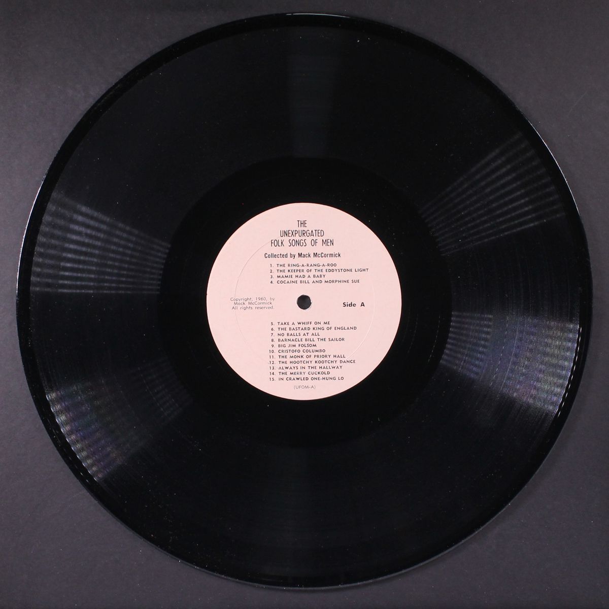 the unexpurgated folk songs of men by VARIOUS
