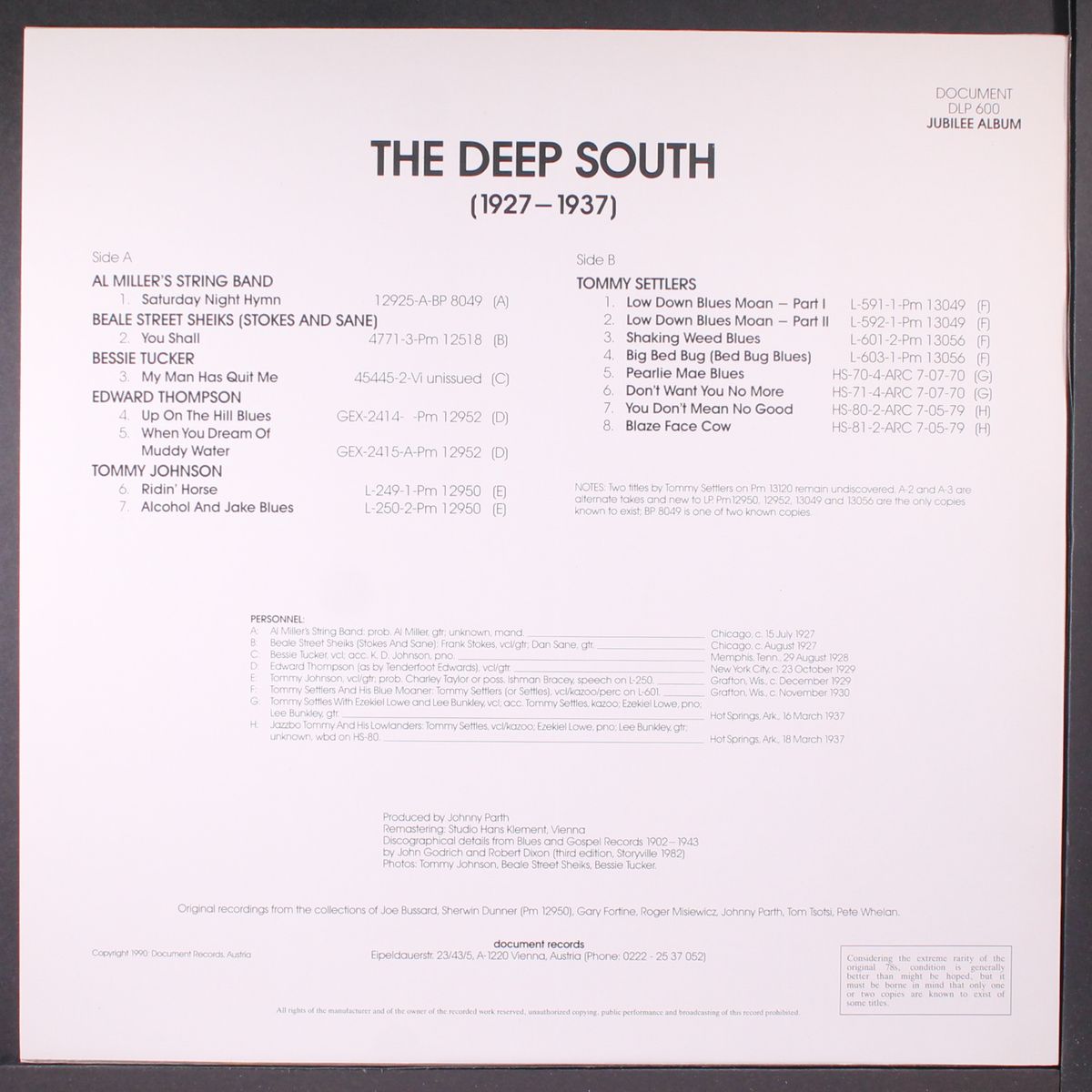 the deep south by VARIOUS