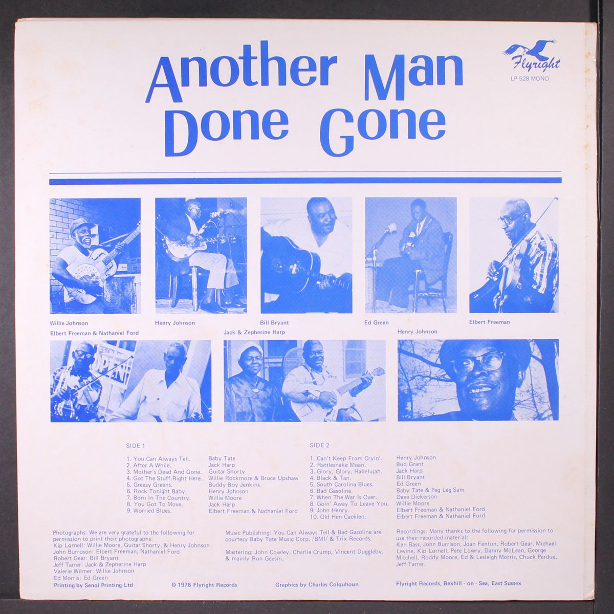 another man done gone by WILLIE MOORE / GUITAR SHORTY