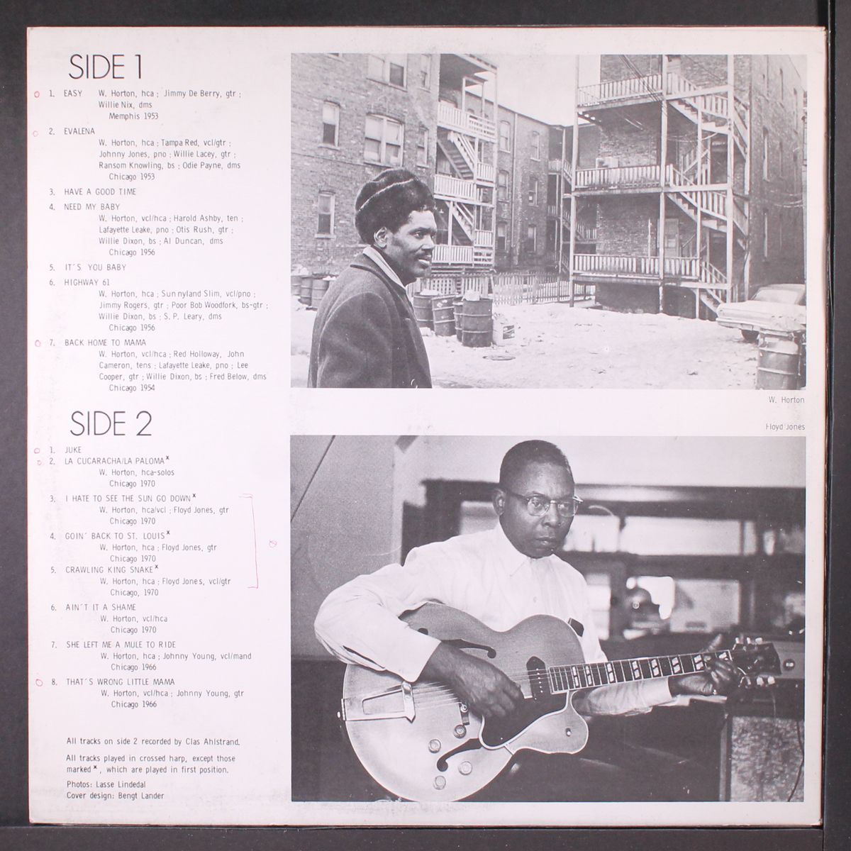 king of the harmonica players by BIG WALTER HORTON