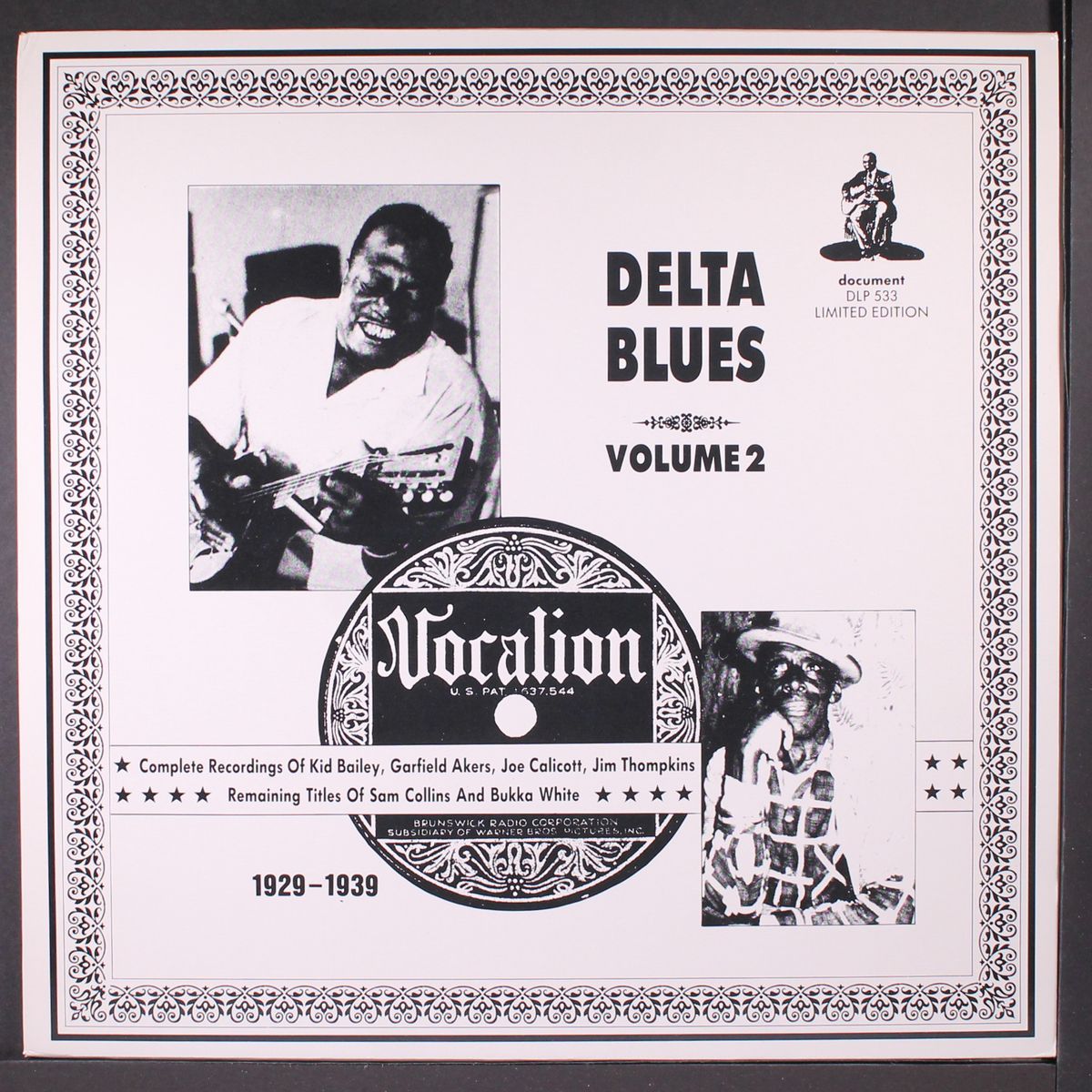 delta blues, vol. 2; 1929-1939 by VARIOUS