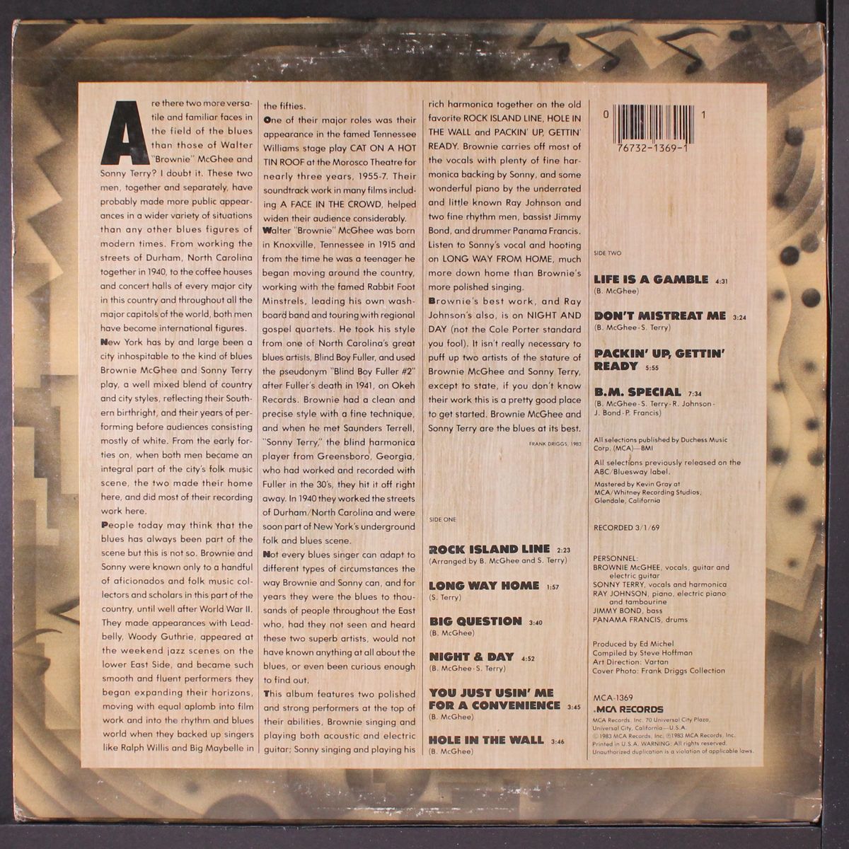 brownie mcghee & sonny terry by BROWNIE MCGHEE & SONNY TERRY