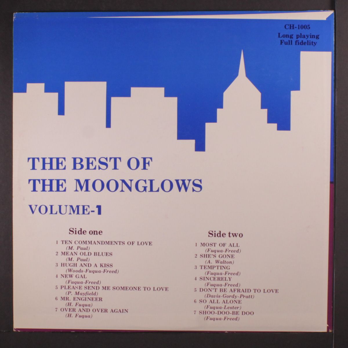 best of, vol. 1 by MOONGLOWS