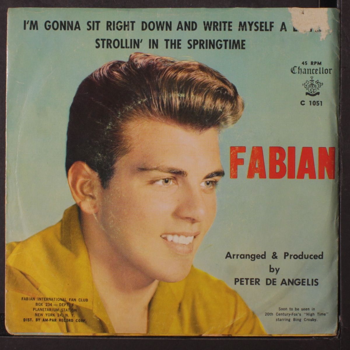 strollin' in the springtime / i'm gonna sit right down by FABIAN