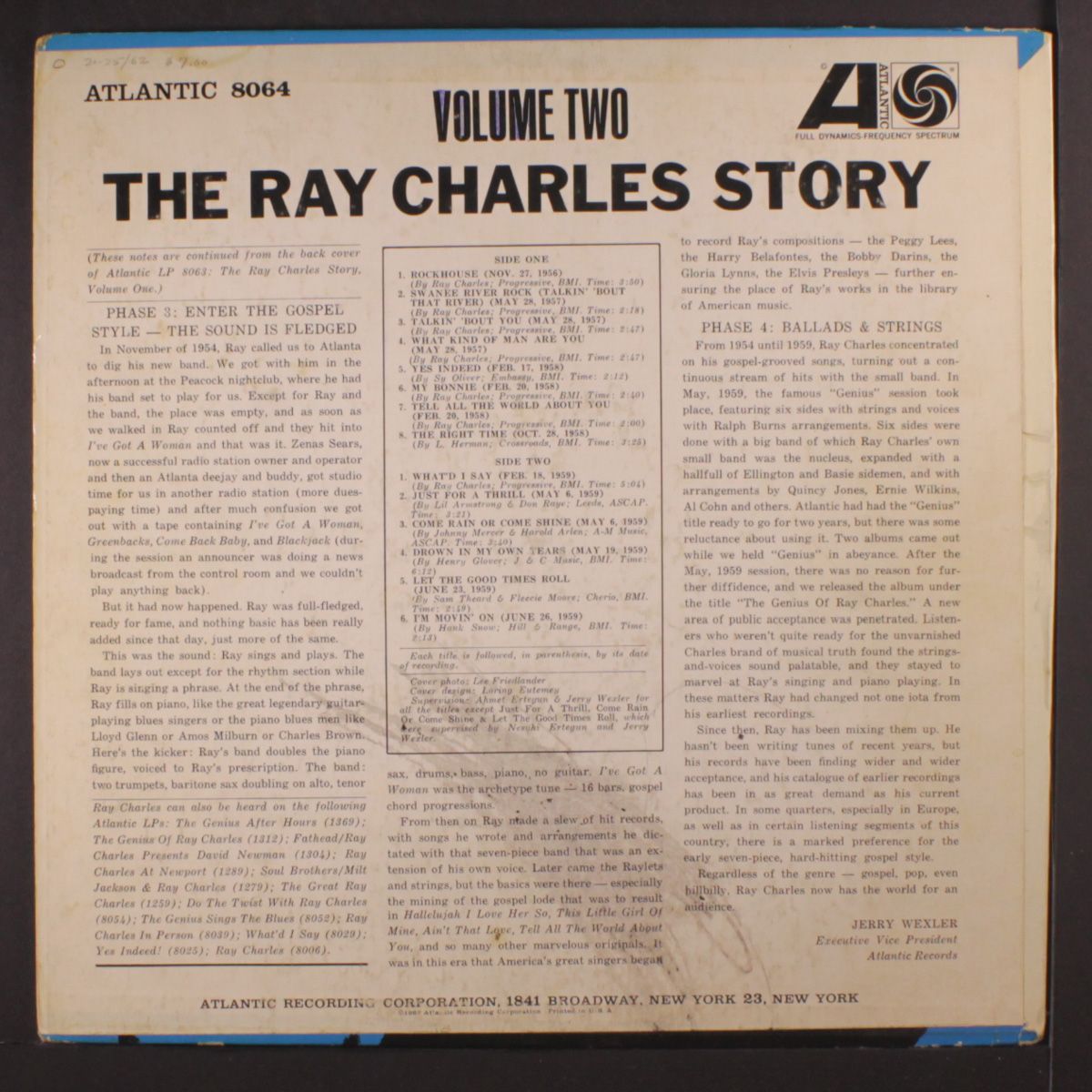 story, vol. 2 by RAY CHARLES