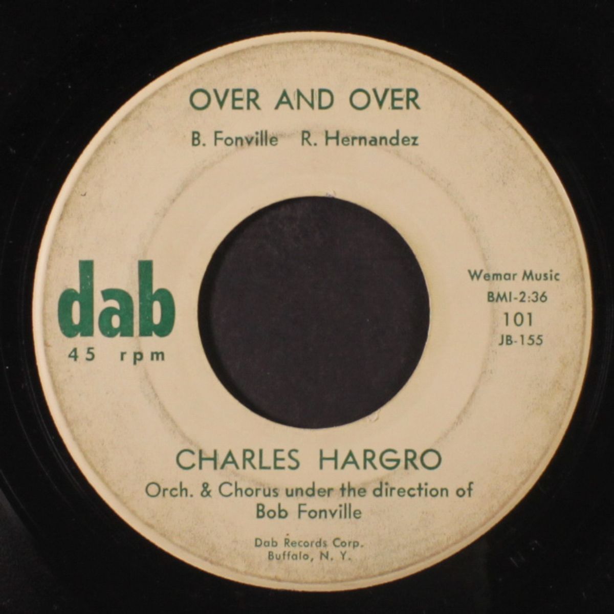 baby oh baby / over and over by CHARLES HARGRO & GROUP