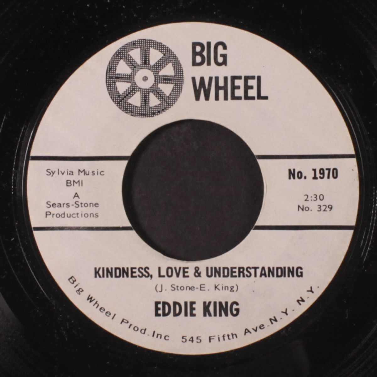 i talk too much / kindness, love & understanding by EDDIE KING