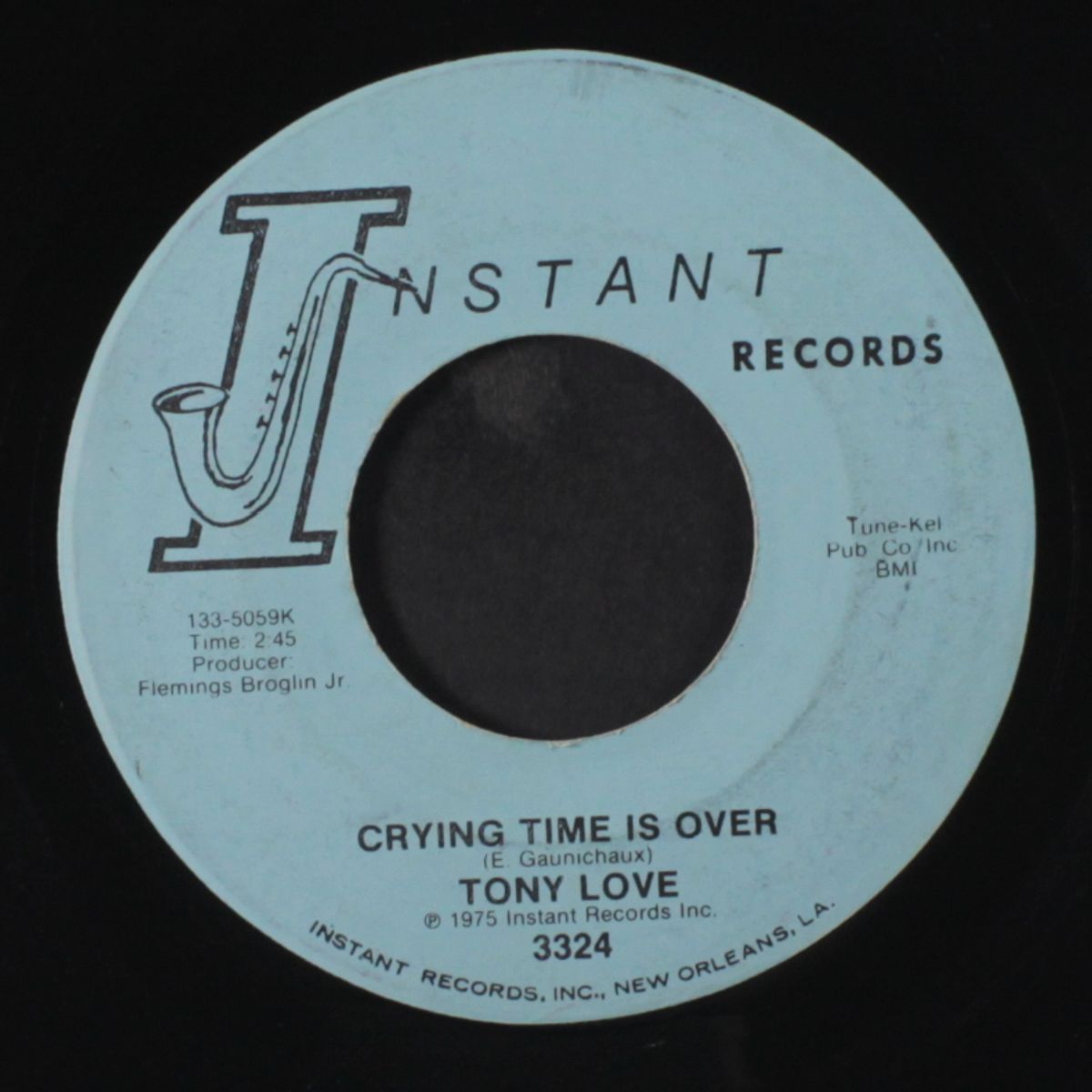 crying time is over / just a juvenile by TONY LOVE