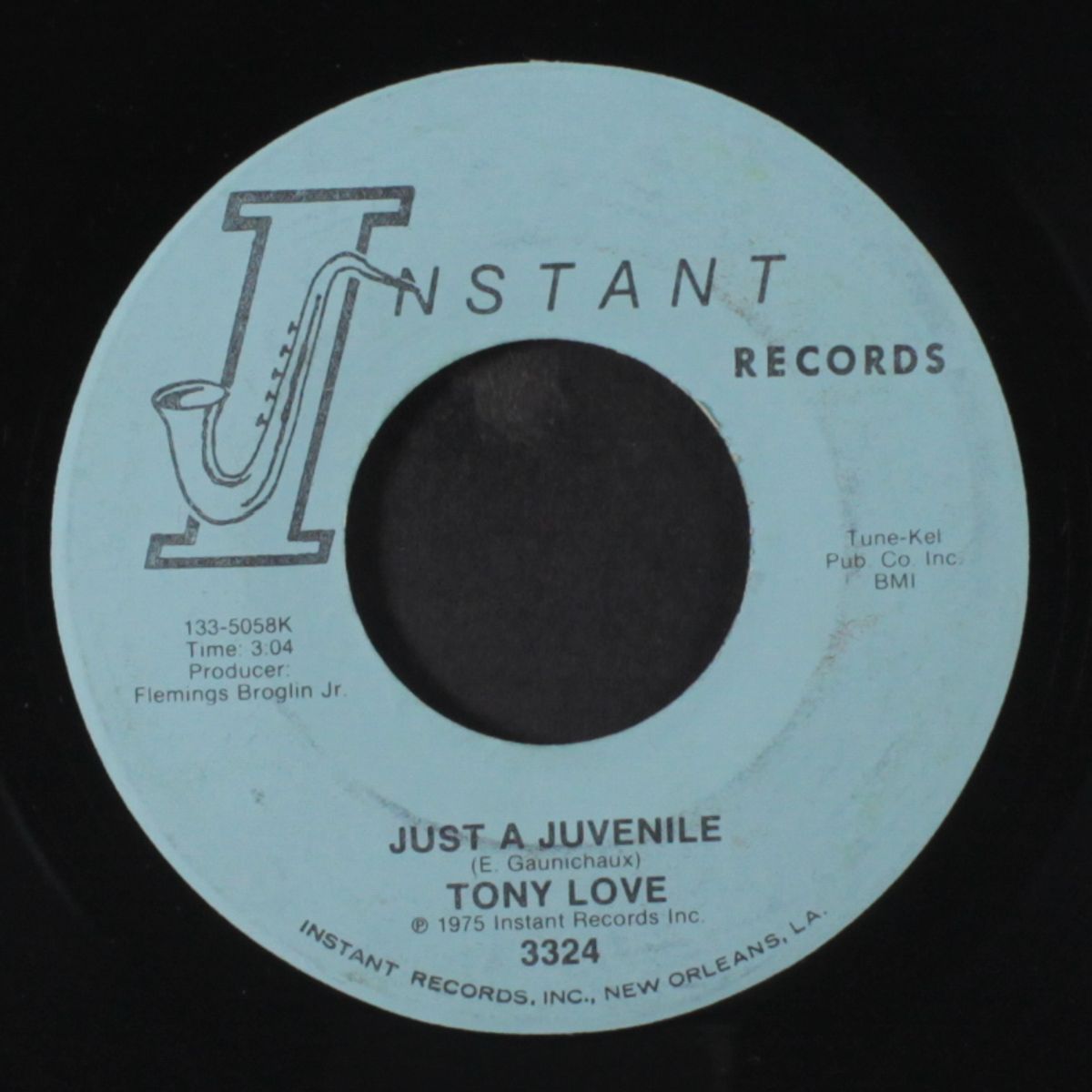 crying time is over / just a juvenile by TONY LOVE