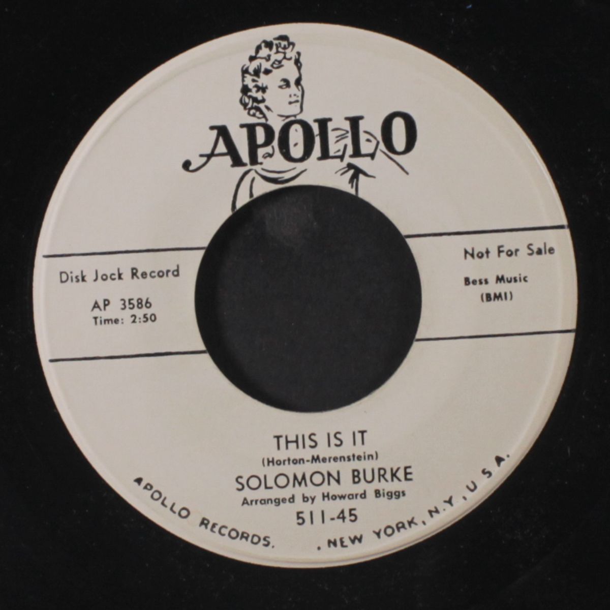 this is it / i need you tonight by SOLOMON BURKE