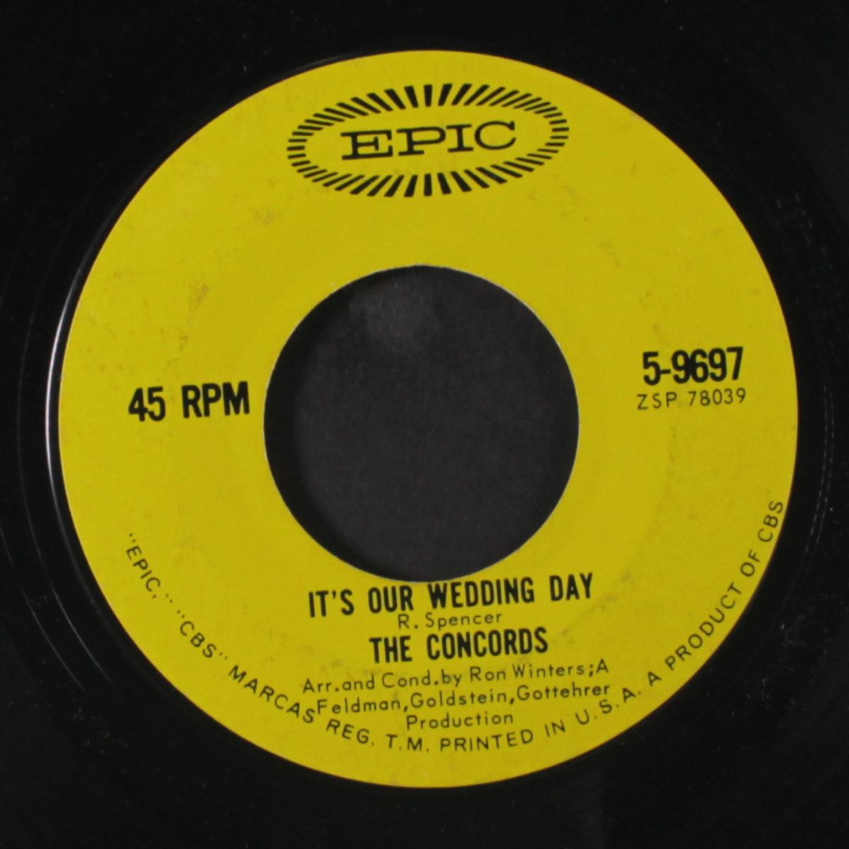 should i cry / it's our wedding day by CONCORDS