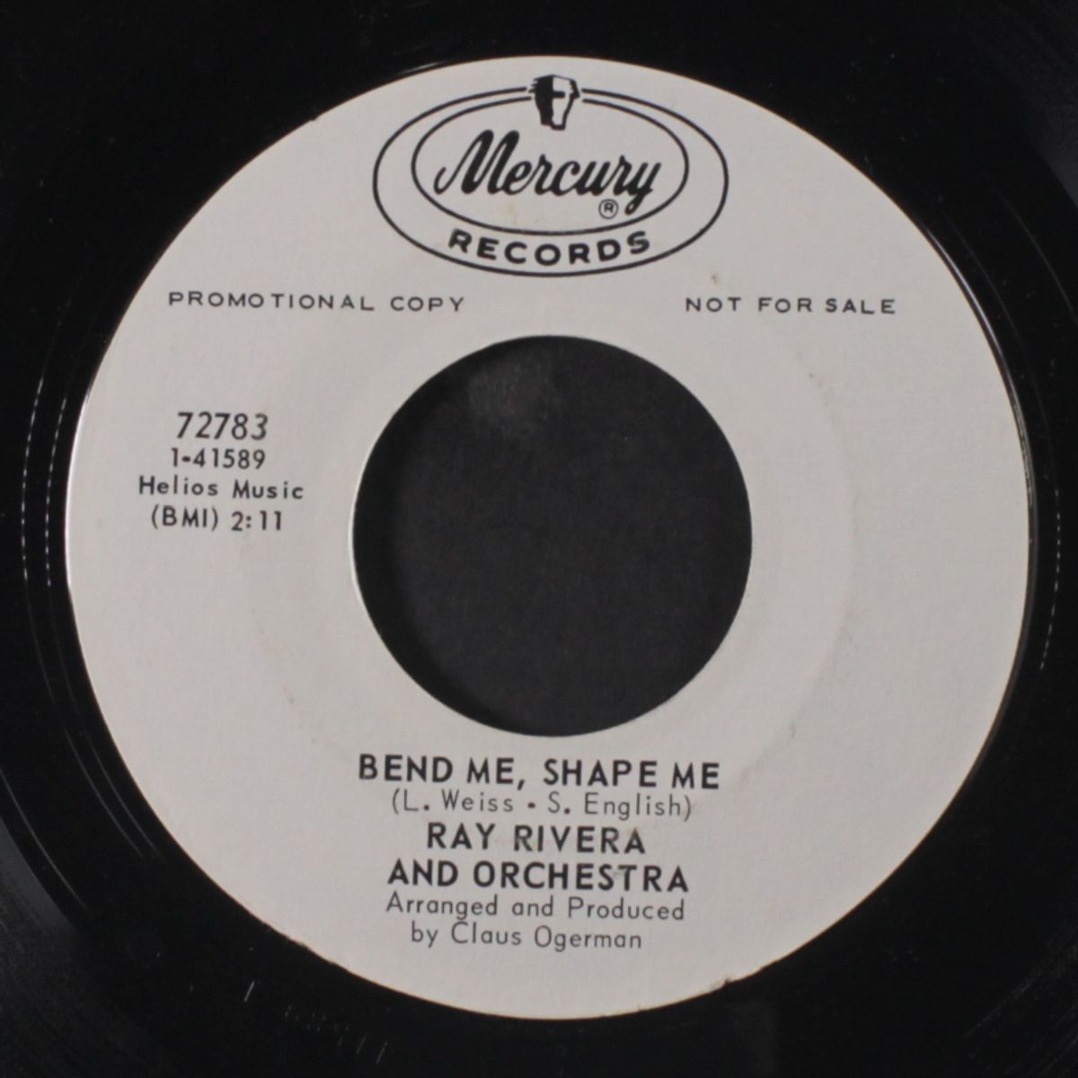 bend me, shape me / love is blue by RAY RIVERA