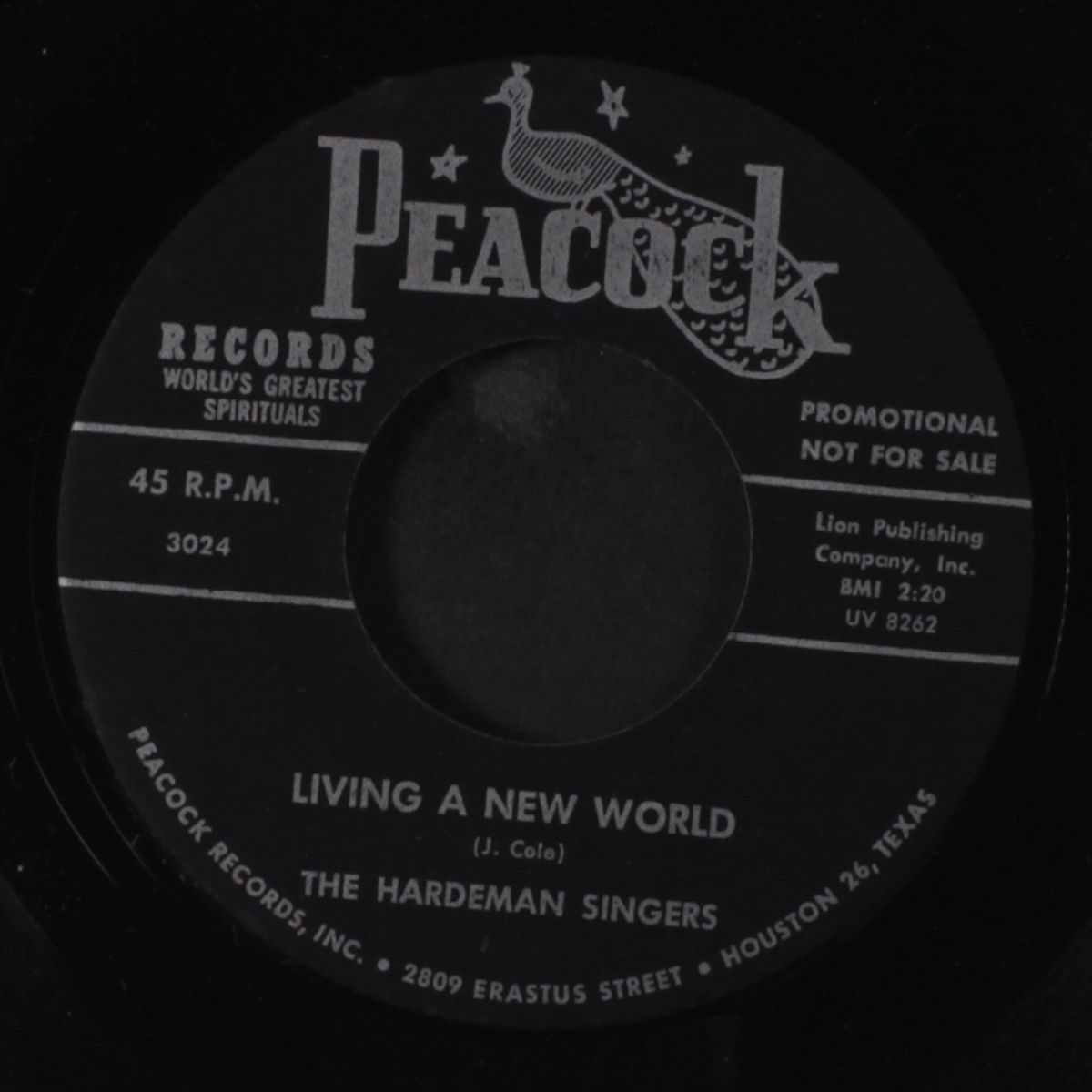 living a new world / remember me by HARDEMAN SINGERS