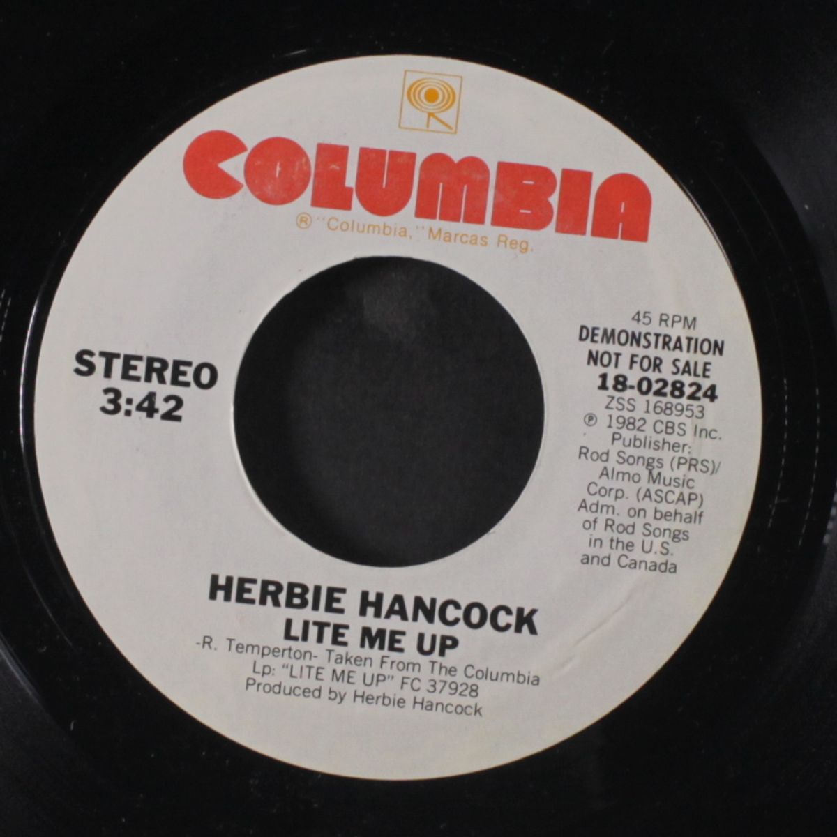 lite me up / same by HERBIE HANCOCK