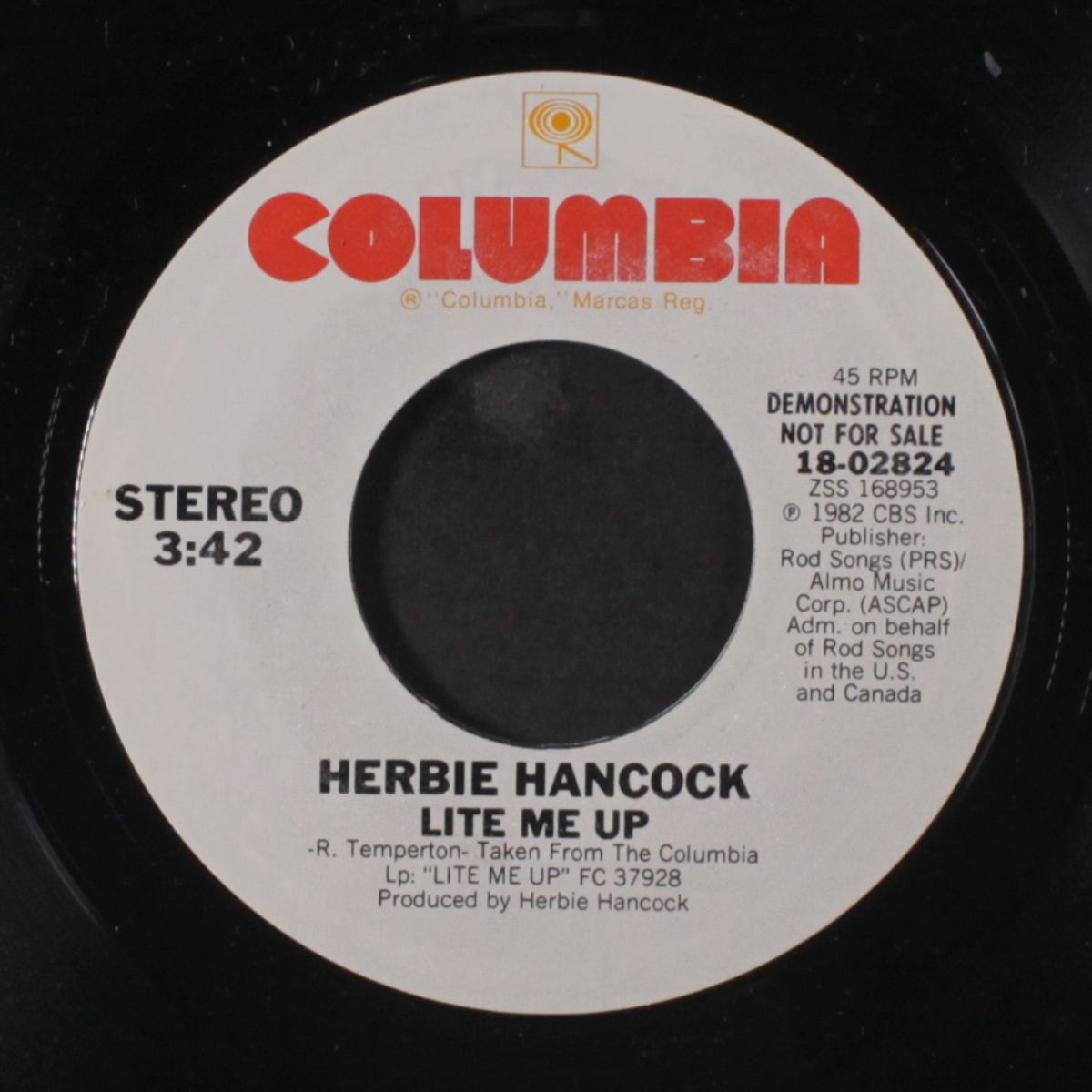 lite me up / same by HERBIE HANCOCK