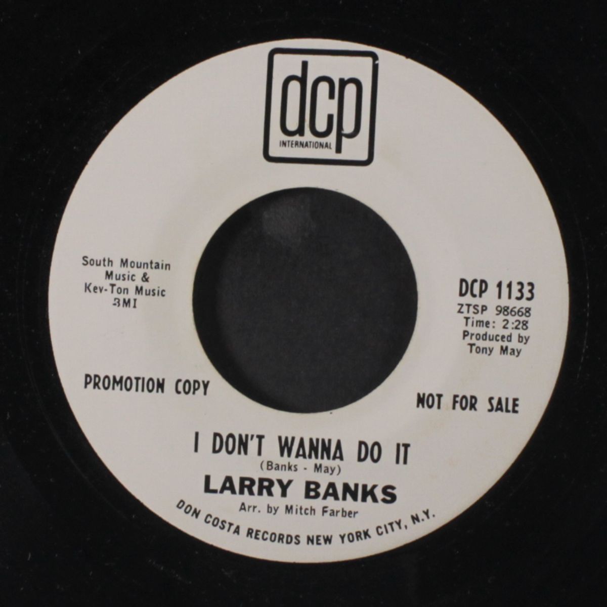 i'm comin' home / i don't wanna do it by LARRY BANKS