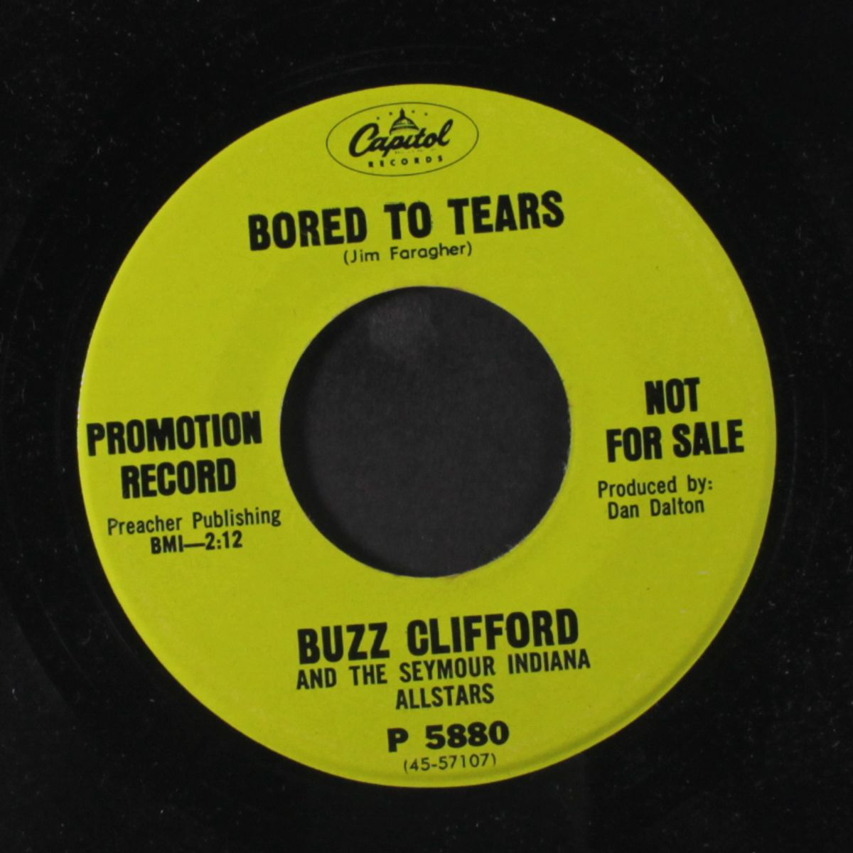 swing in my back yard / bored to tears by BUZZ CLIFFORD