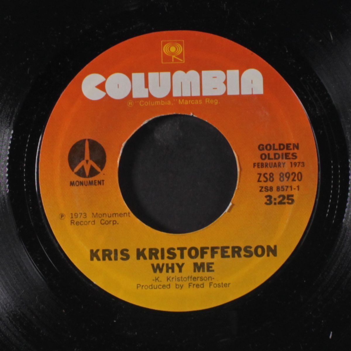 jesus was a capricorn / why me by KRIS KRISTOFFERSON