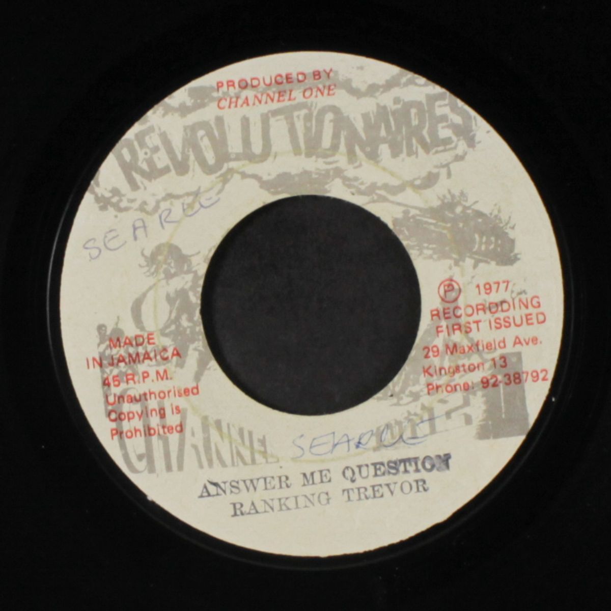 answer me question / version by RANKING TREVOR