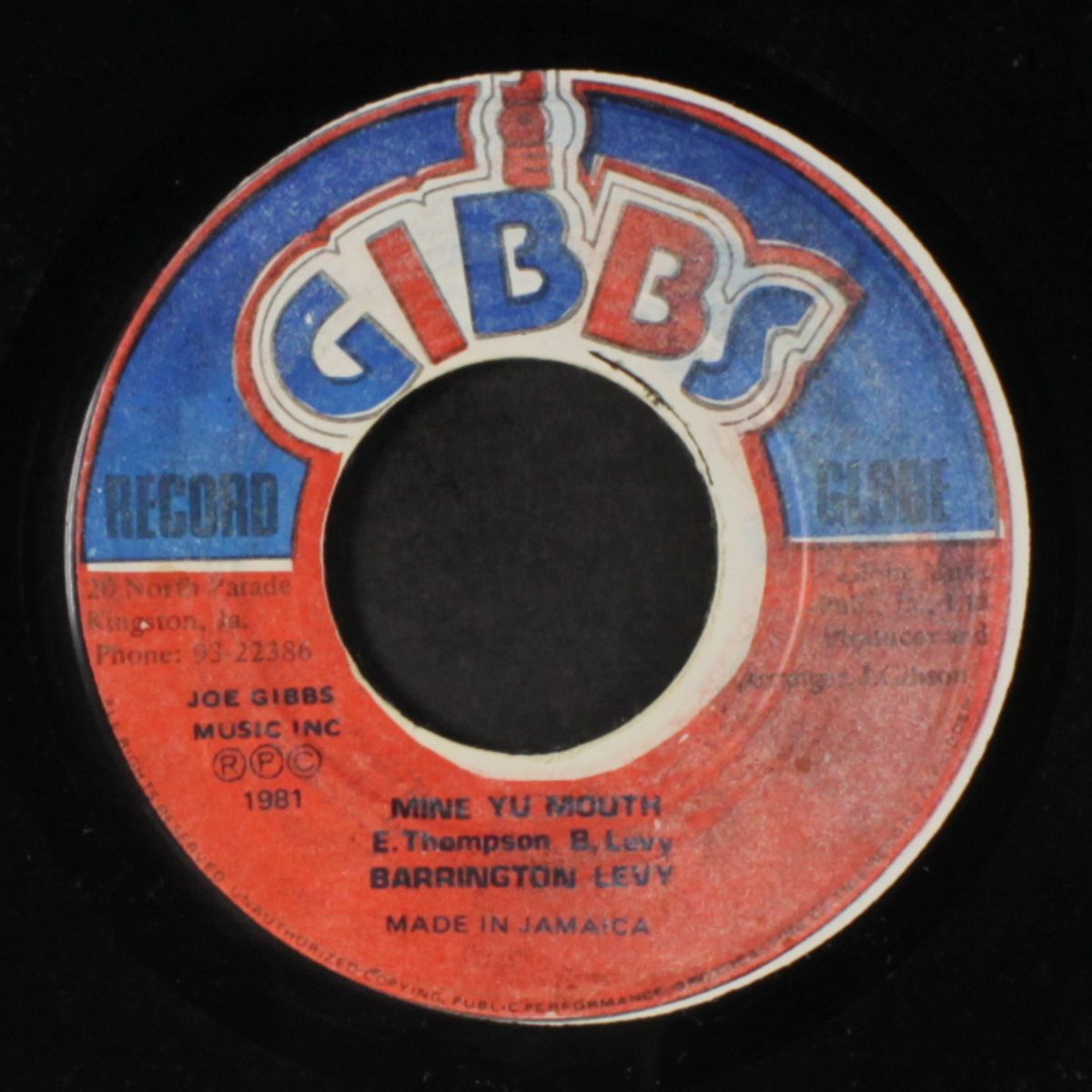 mine yu mouth by BARRINGTON LEVY