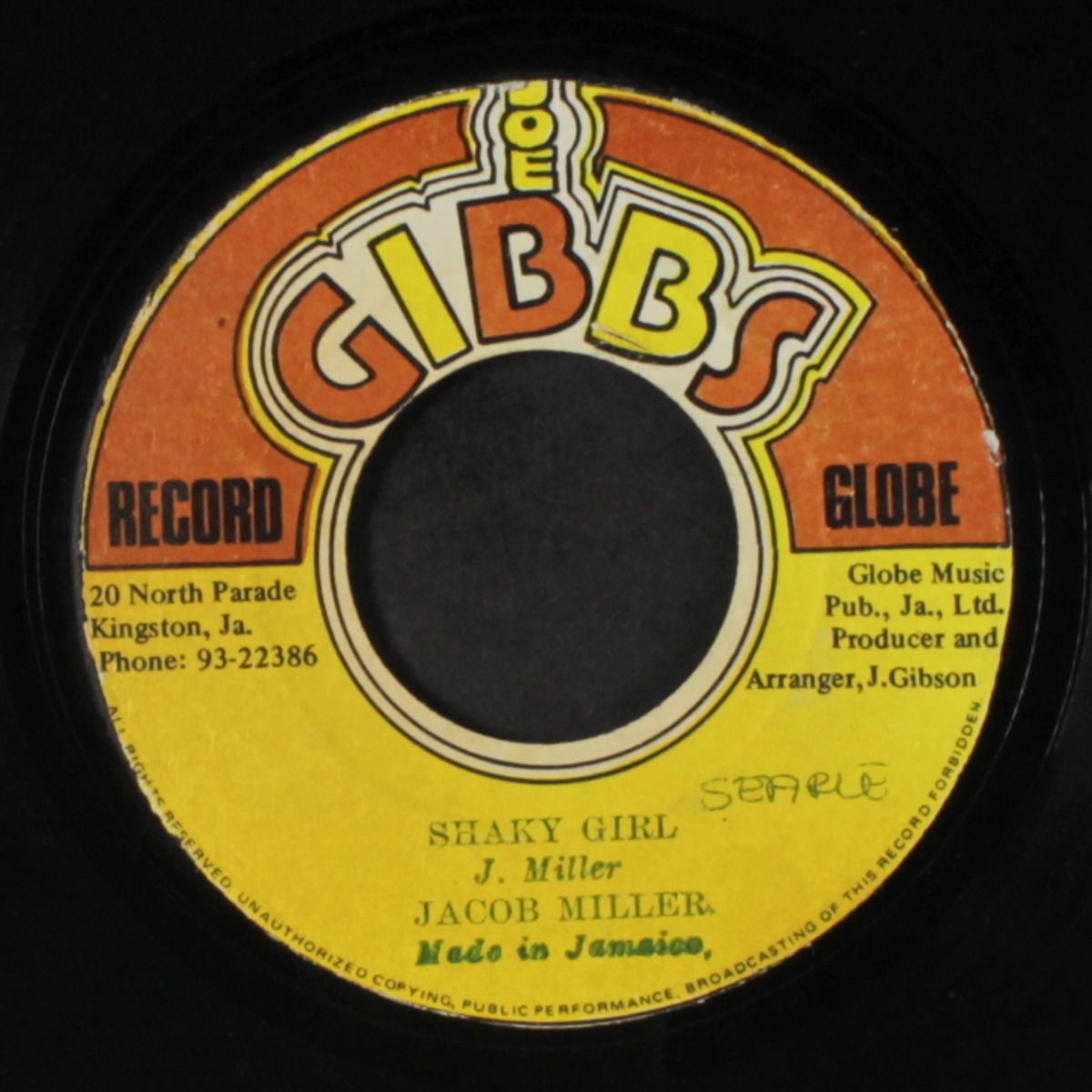 shaky girl / coming up shaky by JACOB MILLER