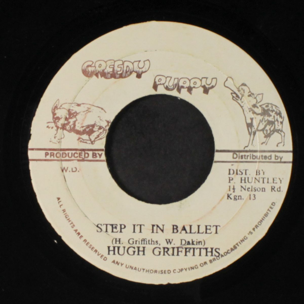 step it in ballet / prince huntley special by HUGH GRIFFITHS