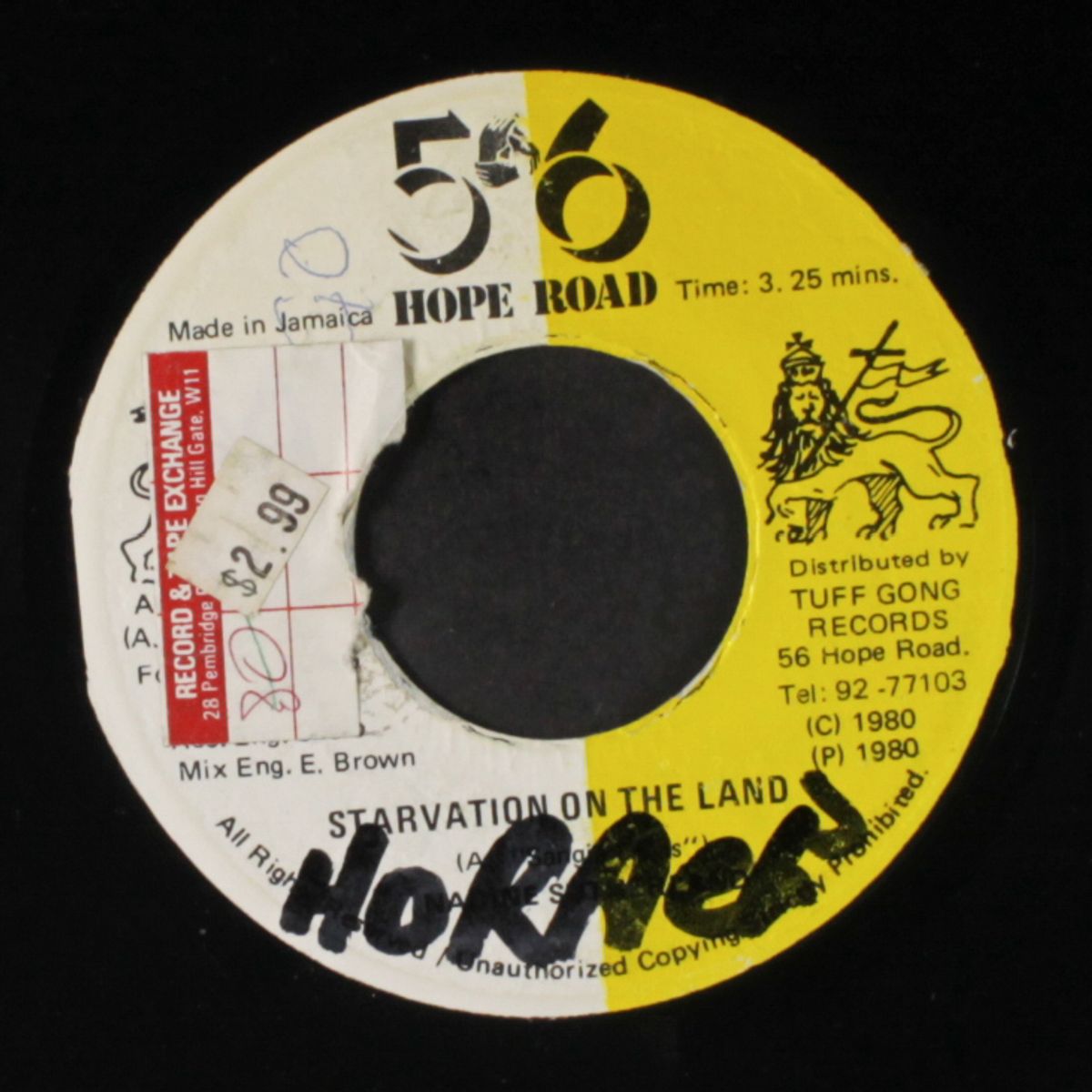 starvation on the land / hungry dub by NADINE SUTHERLAND