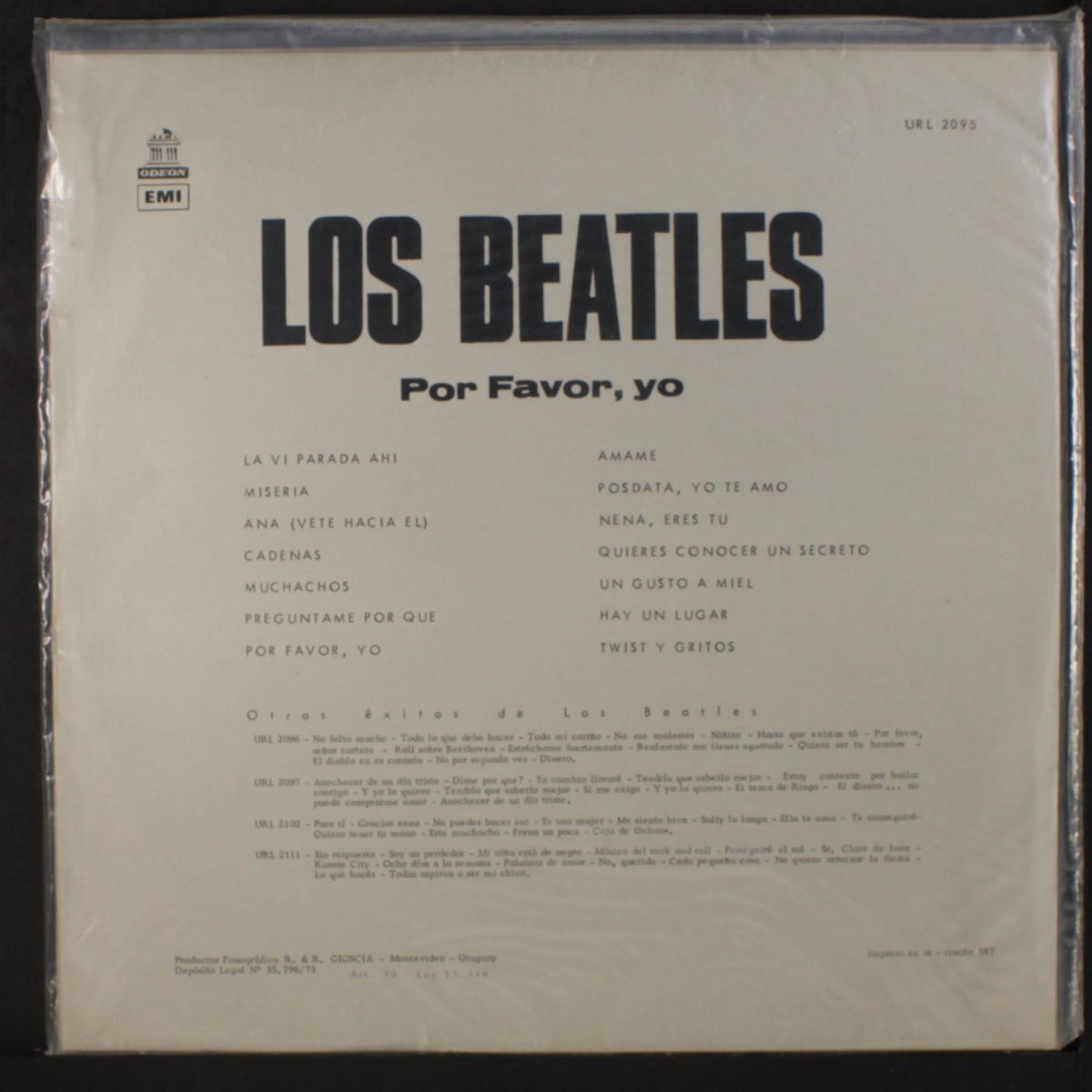 por favor, yo by BEATLES