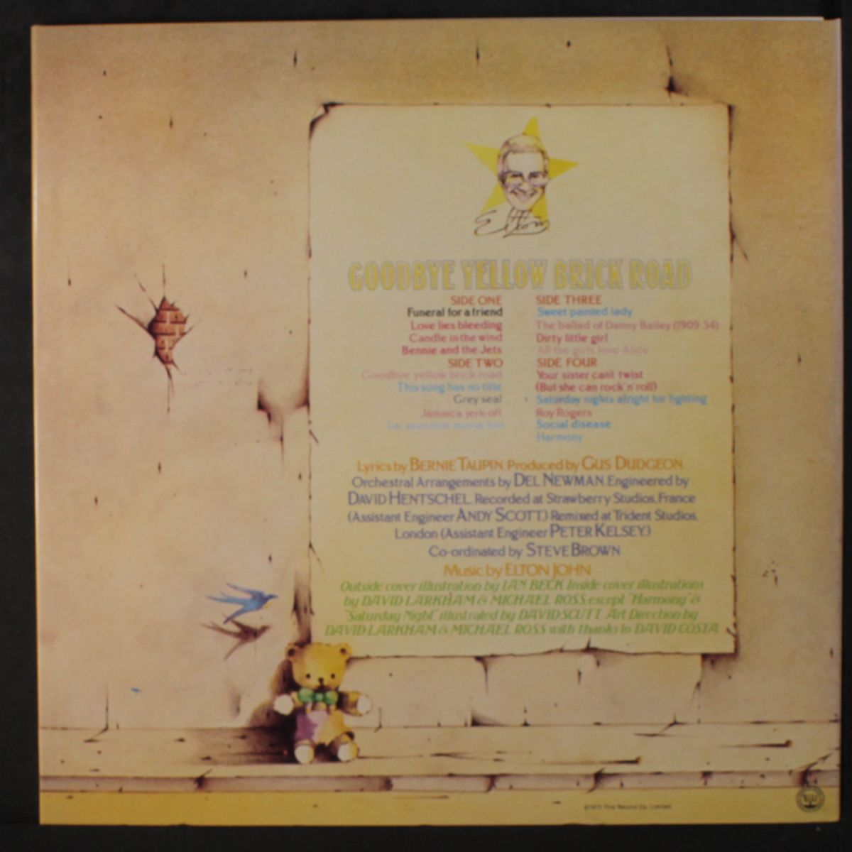 goodbye yellow brick road by ELTON JOHN