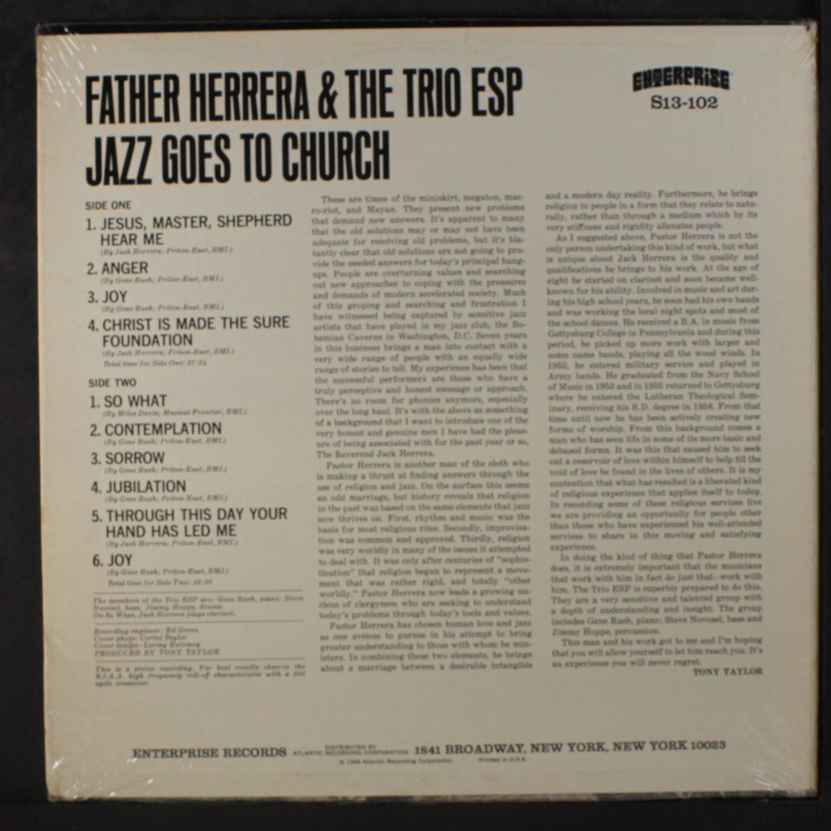 jazz goes to church by FATHER HERRERA & THE TRIO ESP