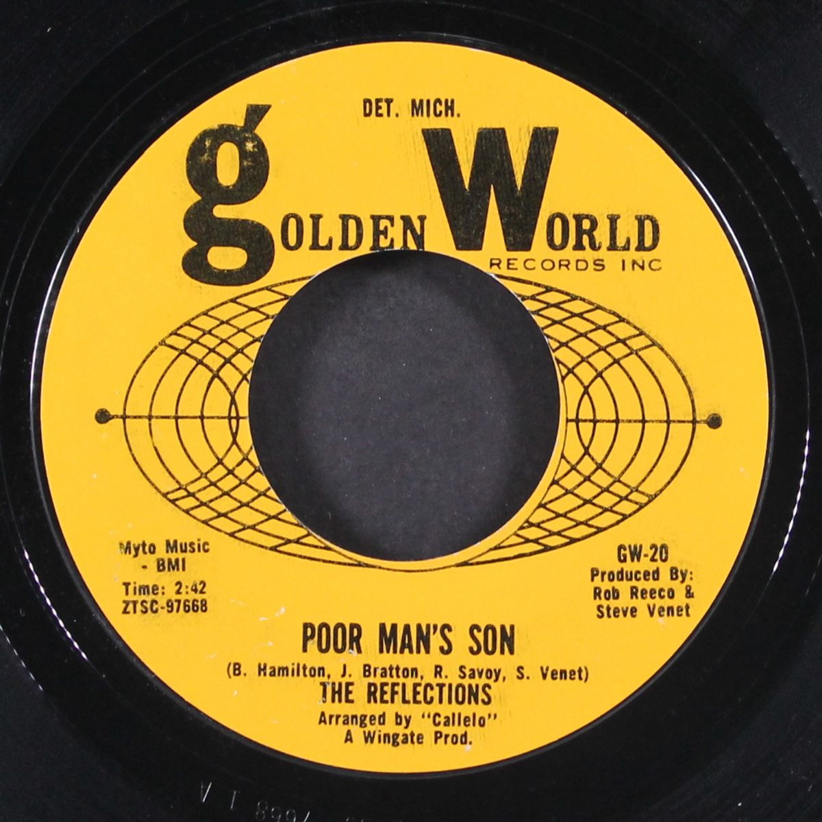 poor man's son / comin' at you by REFLECTIONS