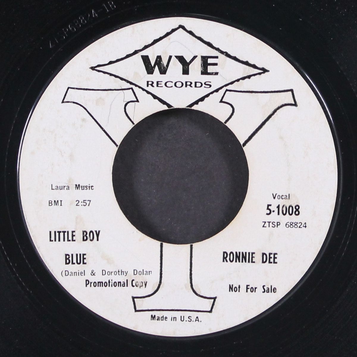 little boy blue / never leave the one you love by RONNIE DEE