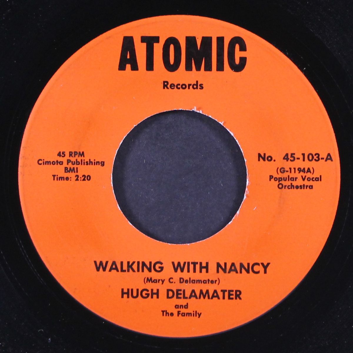 those appendectomy blues / walking with nancy by HUGH DELAMATER