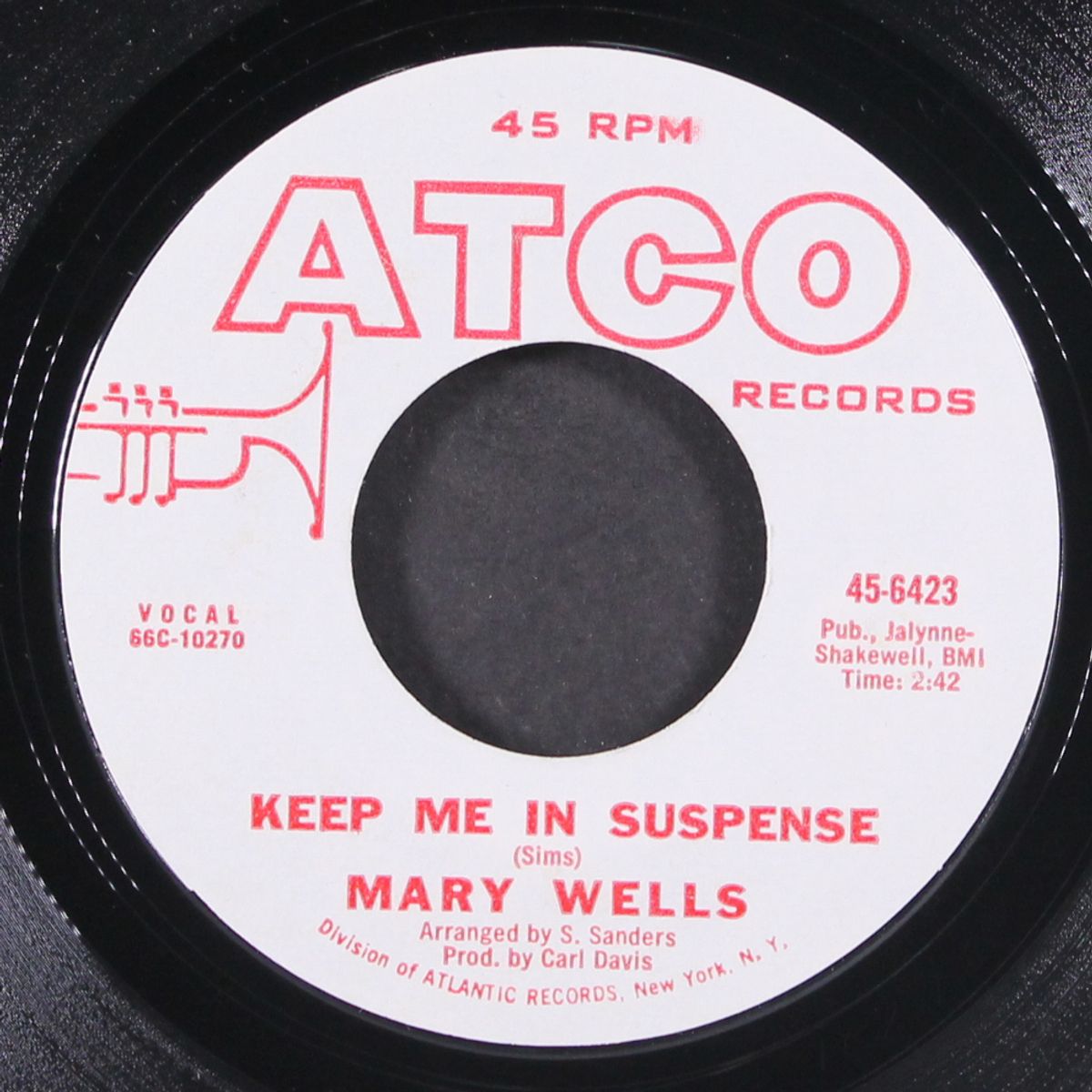 keep me in suspense / such a sweet thing by MARY WELLS