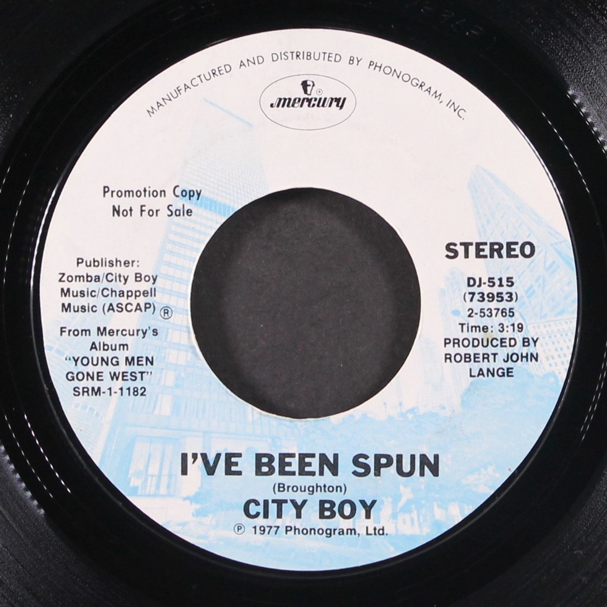 i've been spun by CITY BOY
