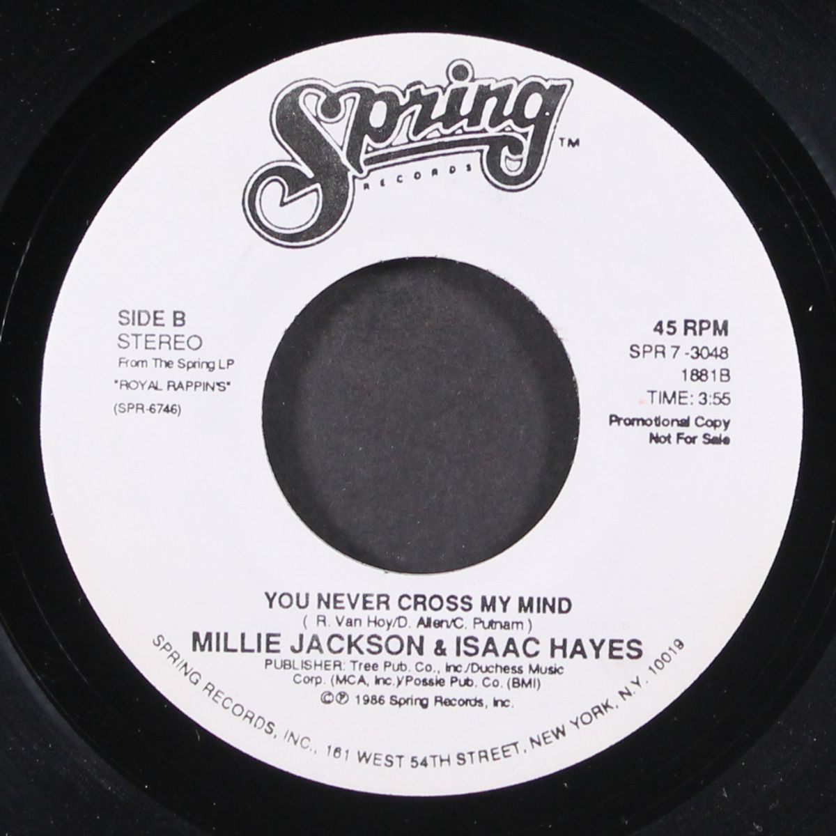 you needed me / you never cross my mind by MILLIE JACKSON & ISAAC HAYES
