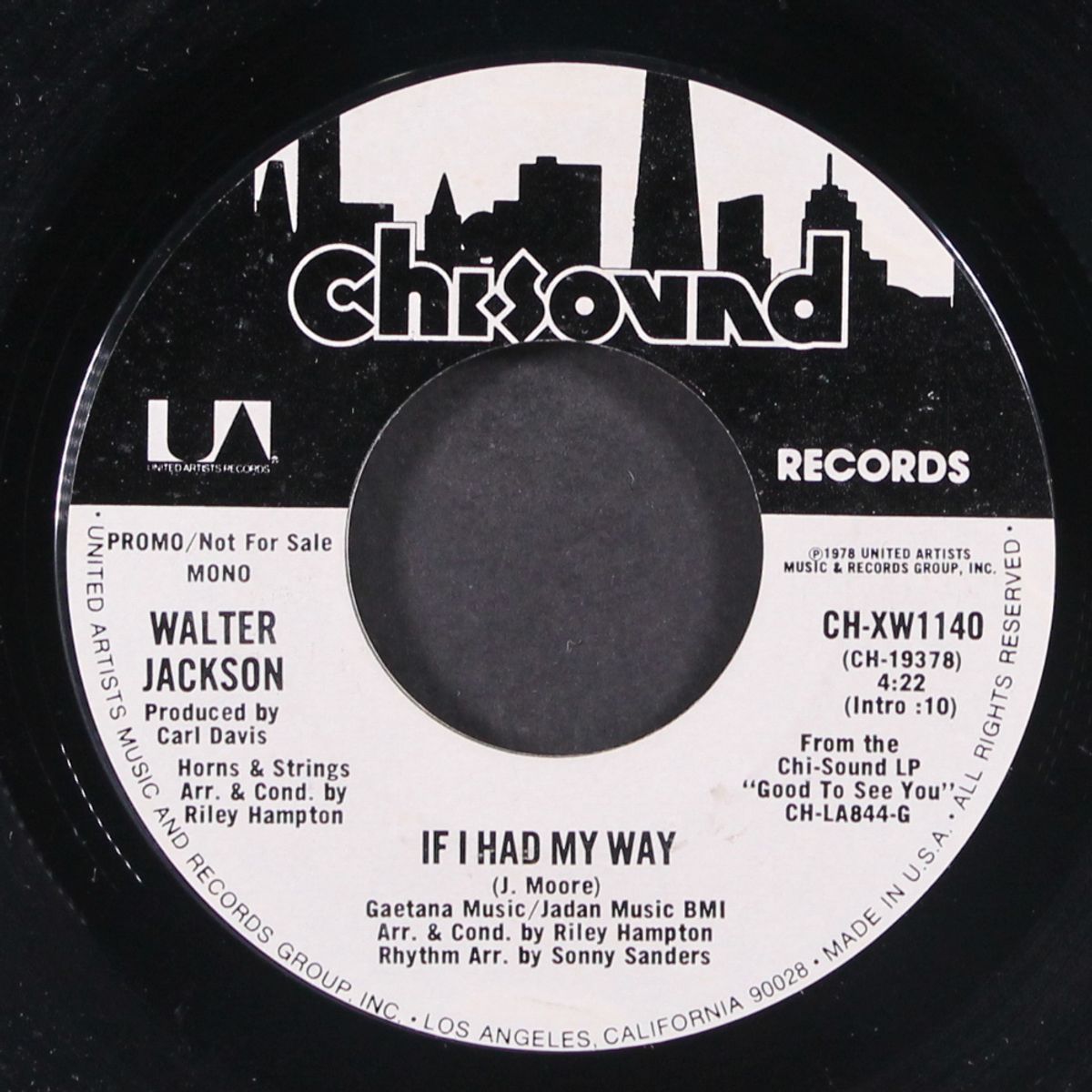 if i had my way / mono by WALTER JACKSON