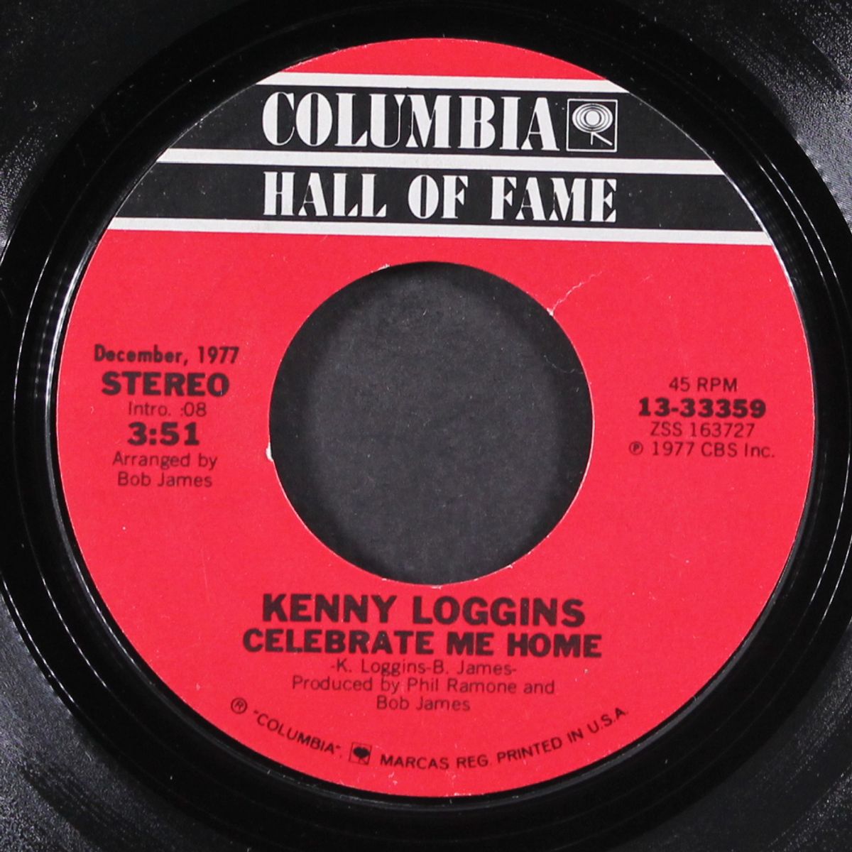 celebrate me home / i believe in love by KENNY LOGGINS