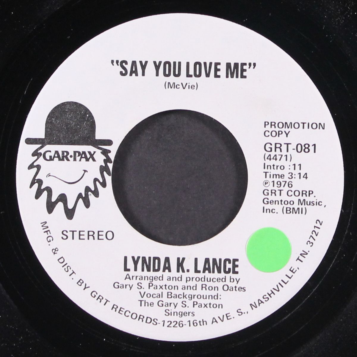 say you love me/mono by LYNDA K. LANCE